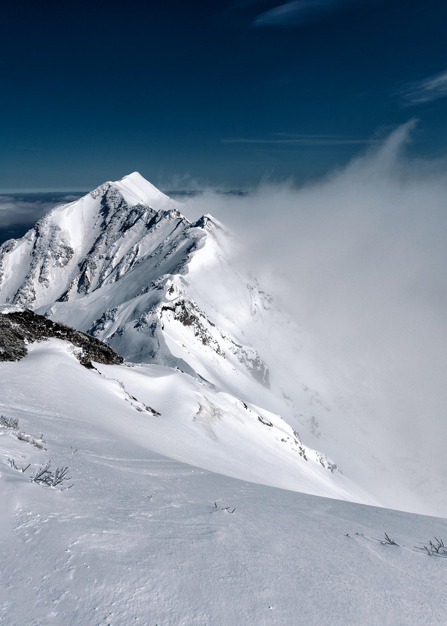 snow, mountains, peak, summit, mountainous, mountain landscape, snowy, landscape, nature, mountain, snow mountain, oyama, japan